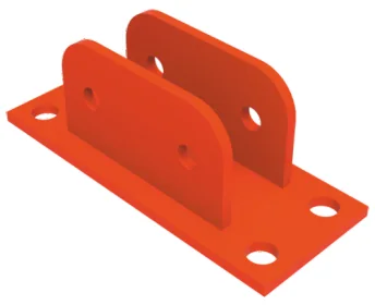 Base Plate Double - Heavy Duty Panel Formwork System