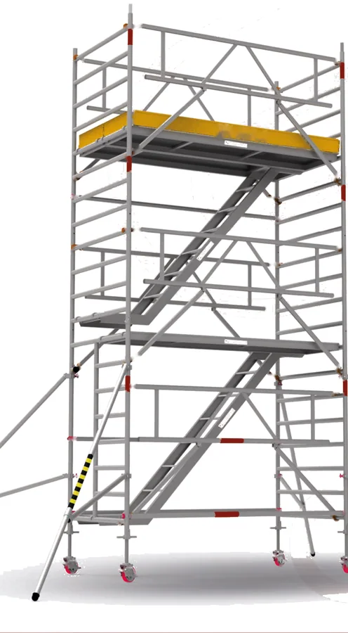 Stairway Mobile Tower 250×135 - Mobile Scaffolding Tower